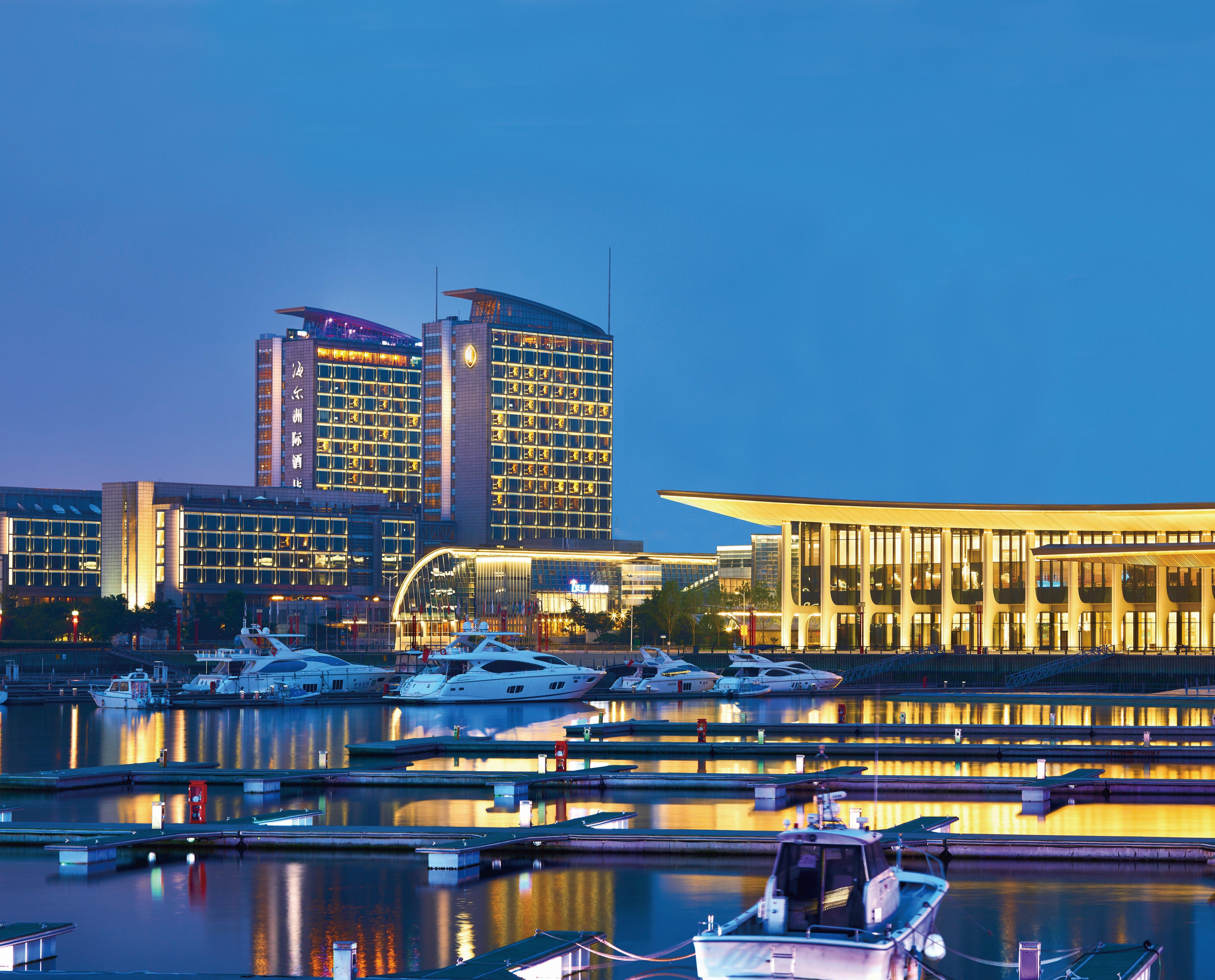 Hotel InterContinental Qingdao Exterior foto